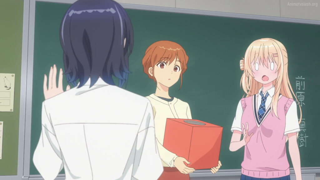 I Made Friends with the Second Prettiest Girl in My Class Episódio 4 - O Segredo Acabou! Asanagi, Maki e o Triângulo de Sinceridade que Explodiu no Festival 2 I Made Friends with the Second Prettiest Girl in My Class Episodio 4 asanagi dizendo que ela foi a sorteada
